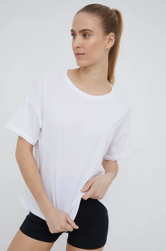 білий Бавовняна футболка 4F Жіночий