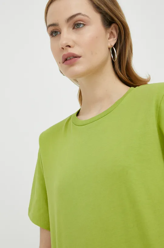 πράσινο Βαμβακερό μπλουζάκι Gestuz