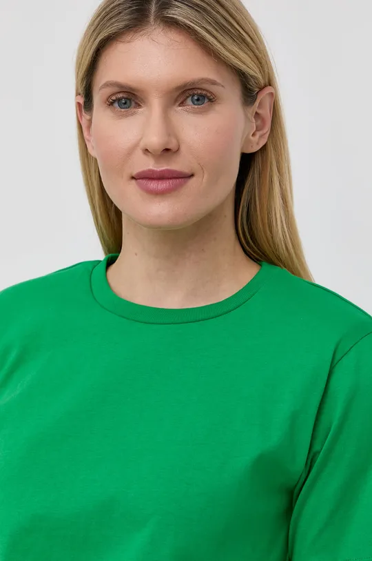 zelená Bavlnené tričko Gestuz