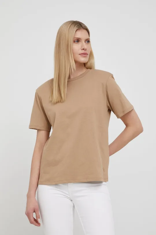 Gestuz - T-shirt bawełniany Jory 