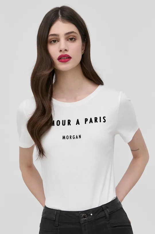 fehér Morgan t-shirt Női
