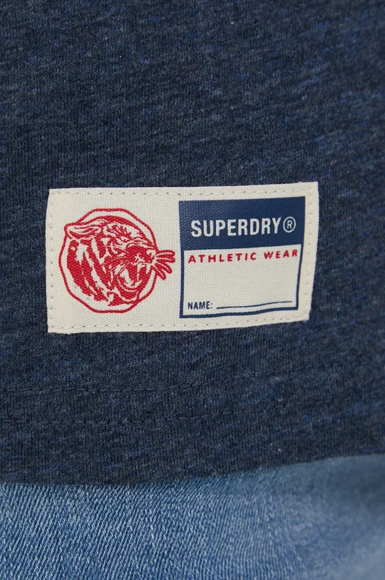 tmavomodrá Tričko Superdry