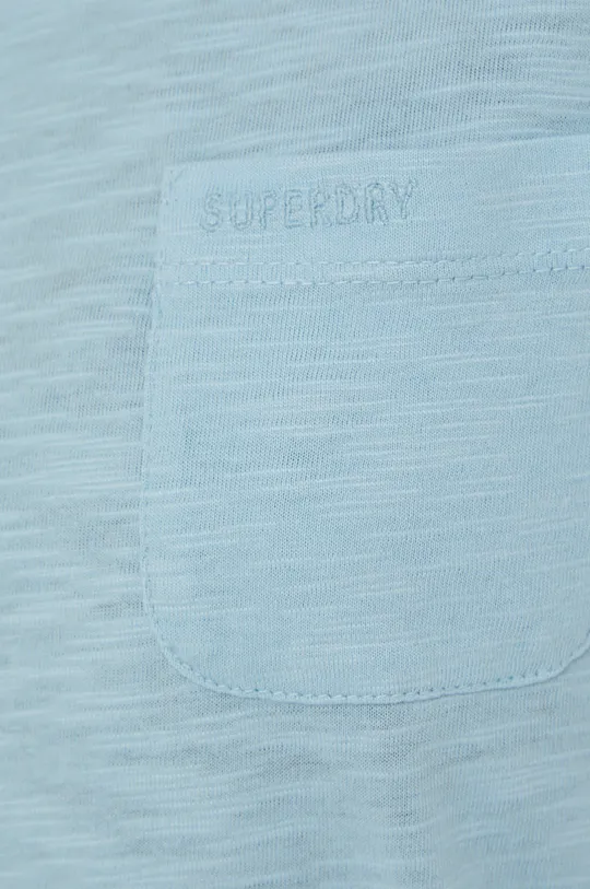 niebieski Superdry t-shirt