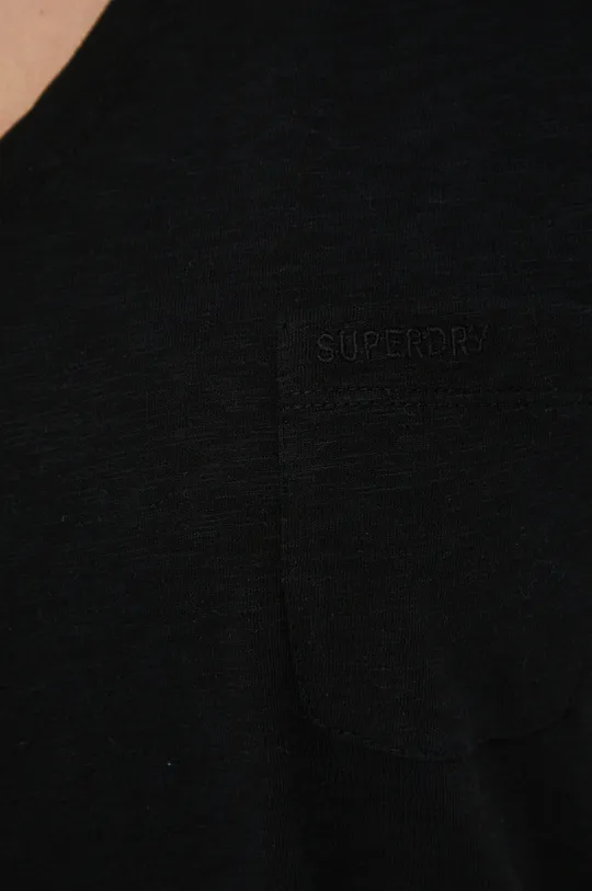 czarny Superdry t-shirt