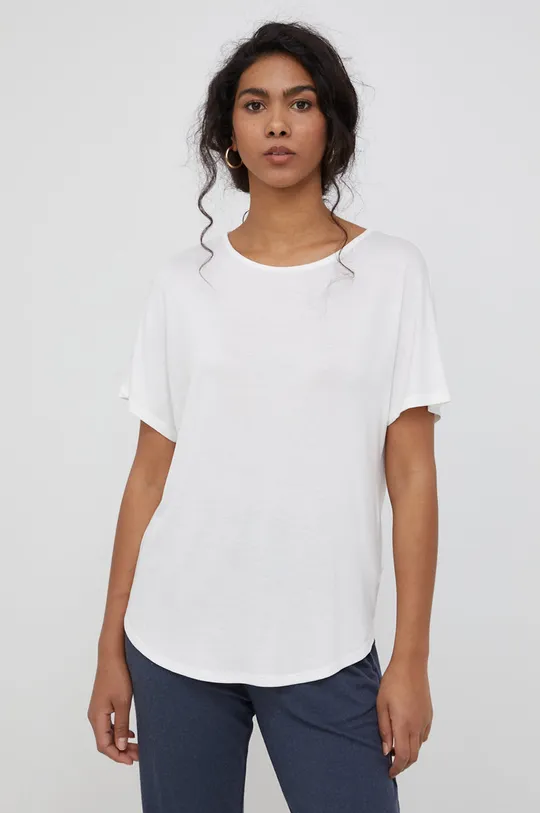 biały United Colors of Benetton t-shirt Damski