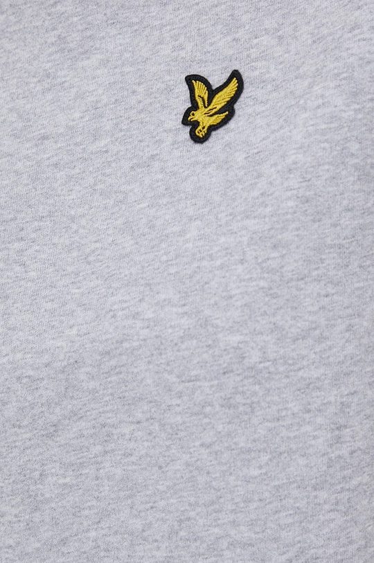 siva Bombažen t-shirt Lyle & Scott