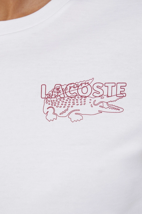 Lacoste t-shirt bawełniany TF6697 Damski