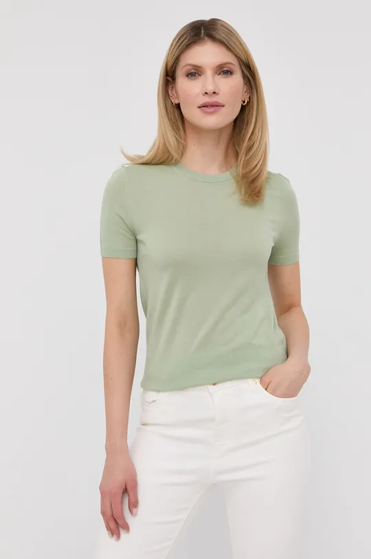 πράσινο Μάλλινο πουλόβερ BOSS Γυναικεία