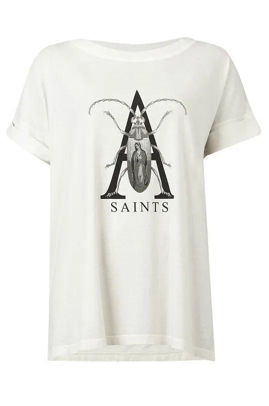 AllSaints - Βαμβακερό μπλουζάκι Γυναικεία