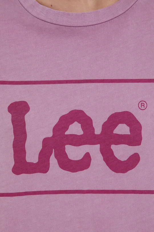 Lee - Βαμβακερό μπλουζάκι Γυναικεία