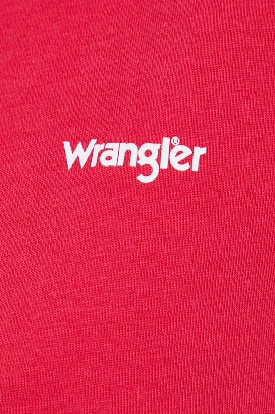 Βαμβακερό μπλουζάκι Wrangler Γυναικεία