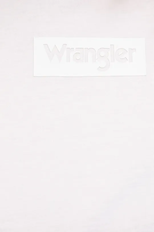 Βαμβακερό μπλουζάκι Wrangler Γυναικεία