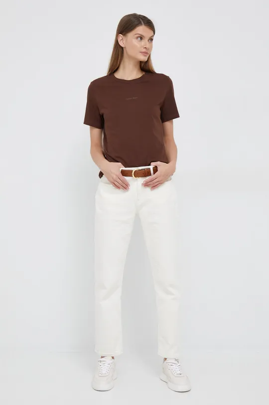 Calvin Klein t-shirt bawełniany Damski