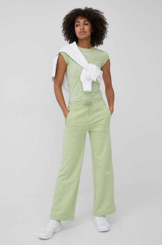 Calvin Klein Jeans t-shirt blady zielony