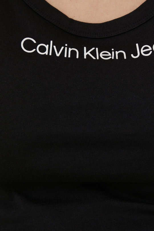 Βαμβακερό Top Calvin Klein Jeans Γυναικεία