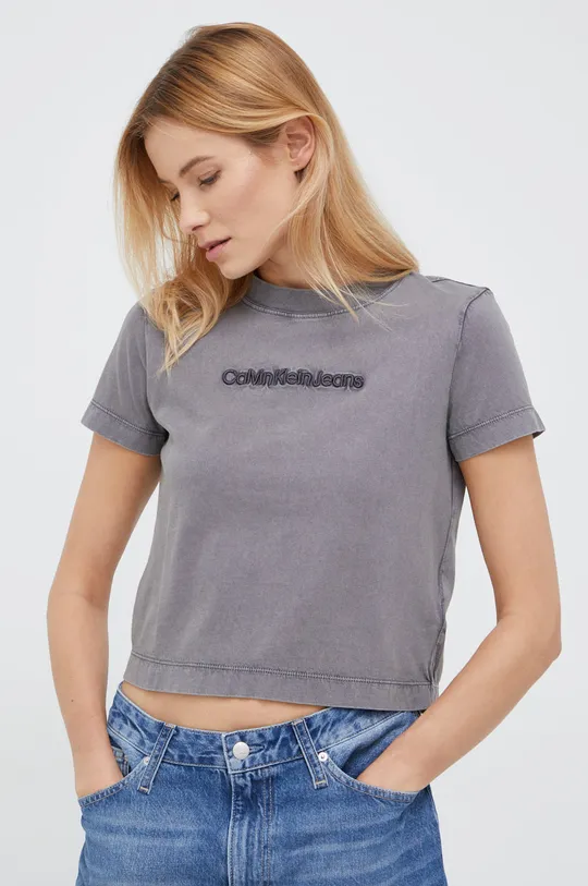 γκρί Calvin Klein Jeans Γυναικεία