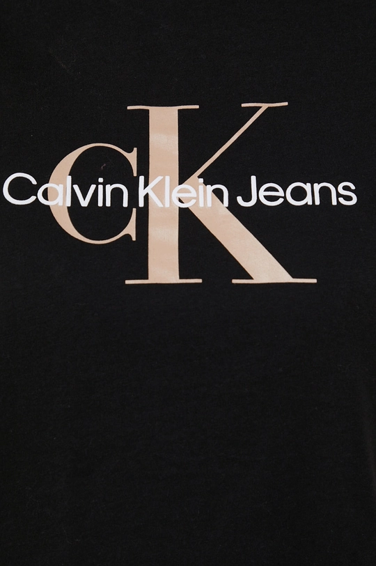 Βαμβακερό μπλουζάκι Calvin Klein Jeans Γυναικεία