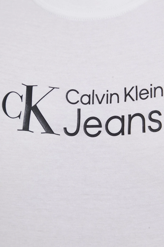 Βαμβακερό μπλουζάκι Calvin Klein Jeans Γυναικεία