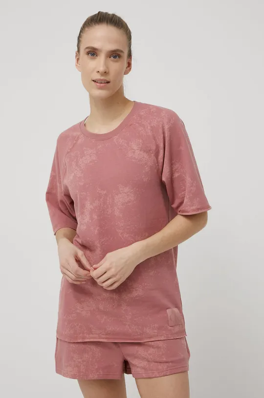 ružová Pyžamové tričko Calvin Klein Underwear Ck One Dámsky