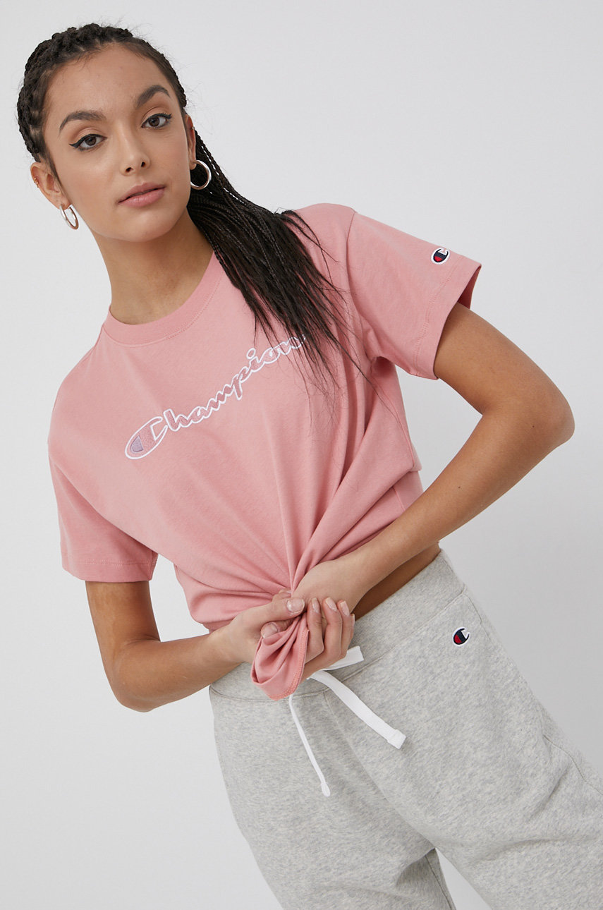 pink Champion cotton t-shirt Women’s