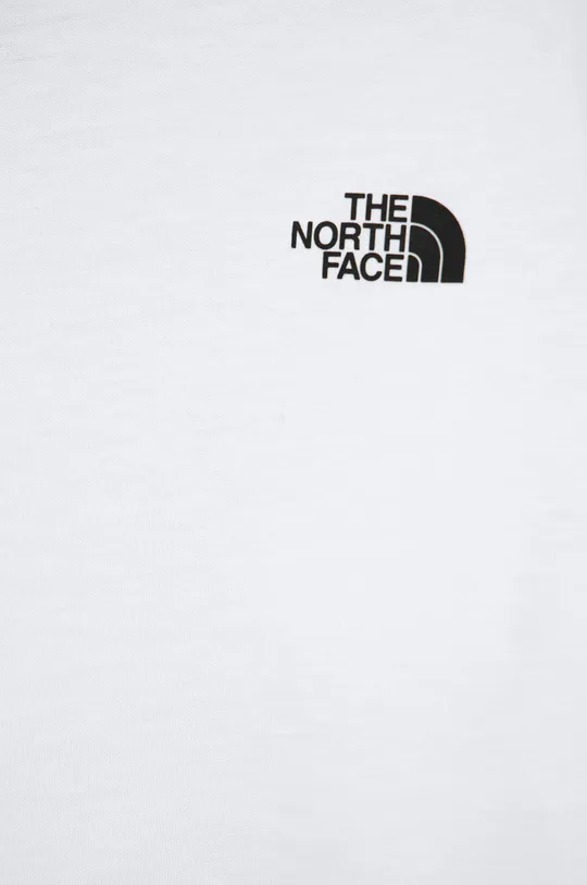 Βαμβακερό μπλουζάκι The North Face  100% Βαμβάκι