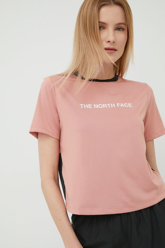růžová Sportovní tričko The North Face Mountain Athletics Dámský