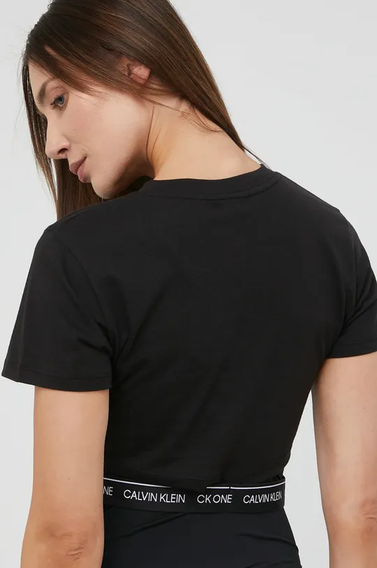 Пляжна футболка Calvin Klein чорний