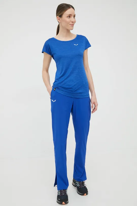 Športové tričko Salewa modrá