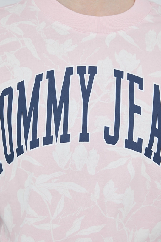 Хлопковая футболка Tommy Jeans Женский