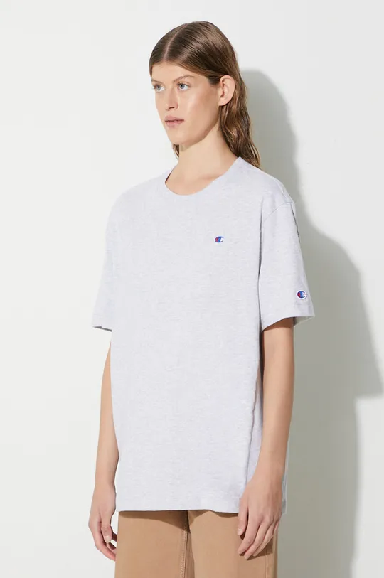 gray Champion cotton t-shirt