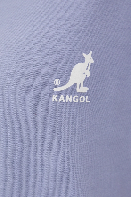 violet Kangol cotton t-shirt