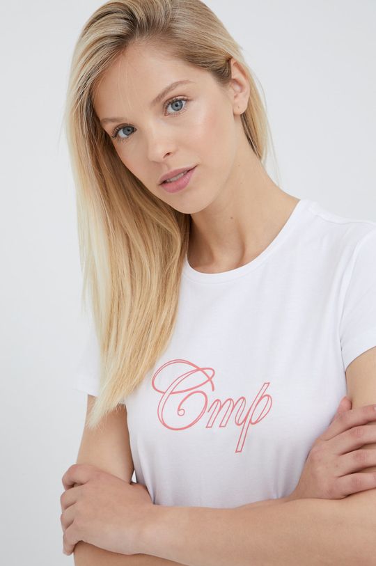 biały CMP t-shirt Damski