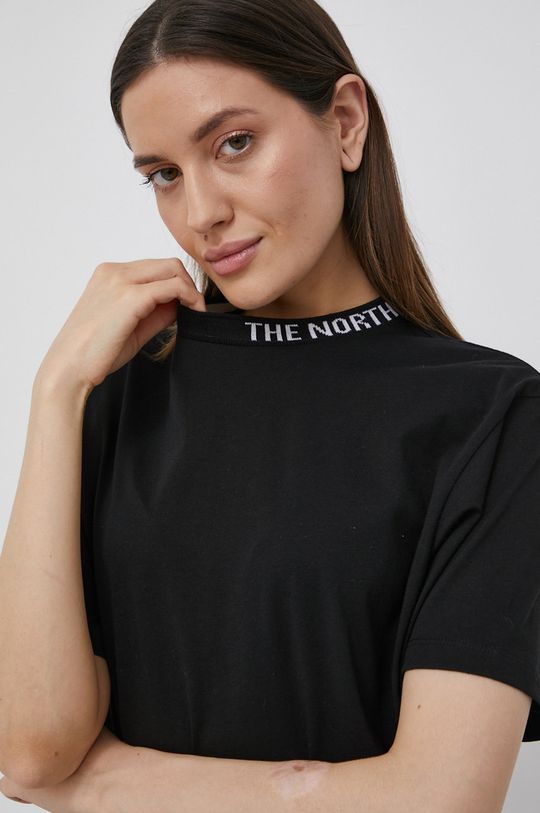 črna The North Face bombažna majica