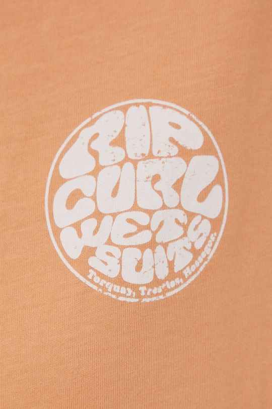 oranžová Bavlněné tričko Rip Curl