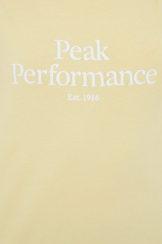 Bavlněné tričko Peak Performance Dámský
