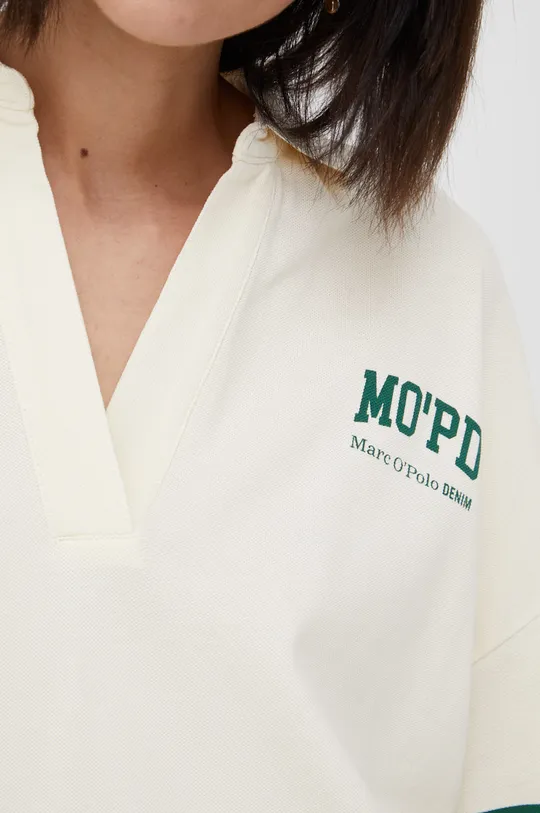 Βαμβακερή μπλούζα με μακριά μανίκια Marc O'Polo Denim Γυναικεία