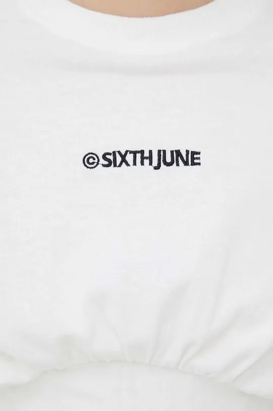 Βαμβακερό μπλουζάκι Sixth June Γυναικεία