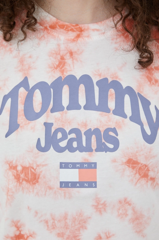 Βαμβακερό μπλουζάκι Tommy Jeans Γυναικεία