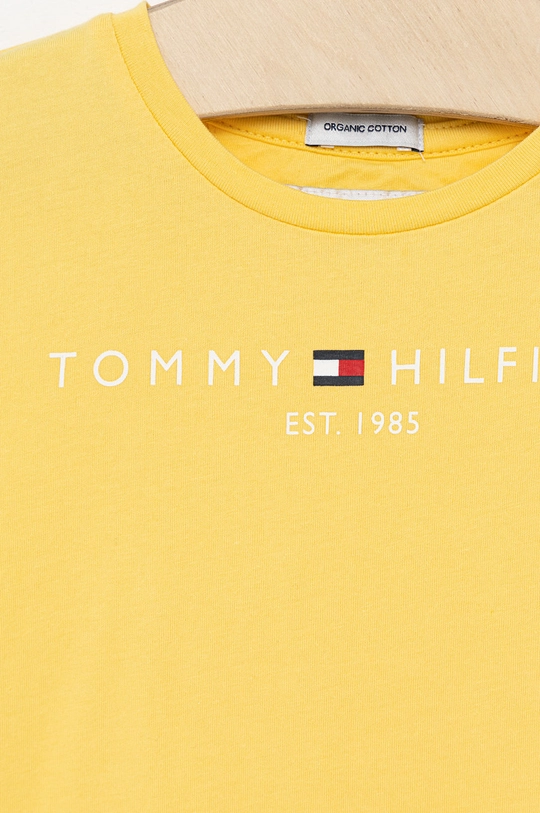 Дитяча бавовняна футболка Tommy Hilfiger  100% Бавовна