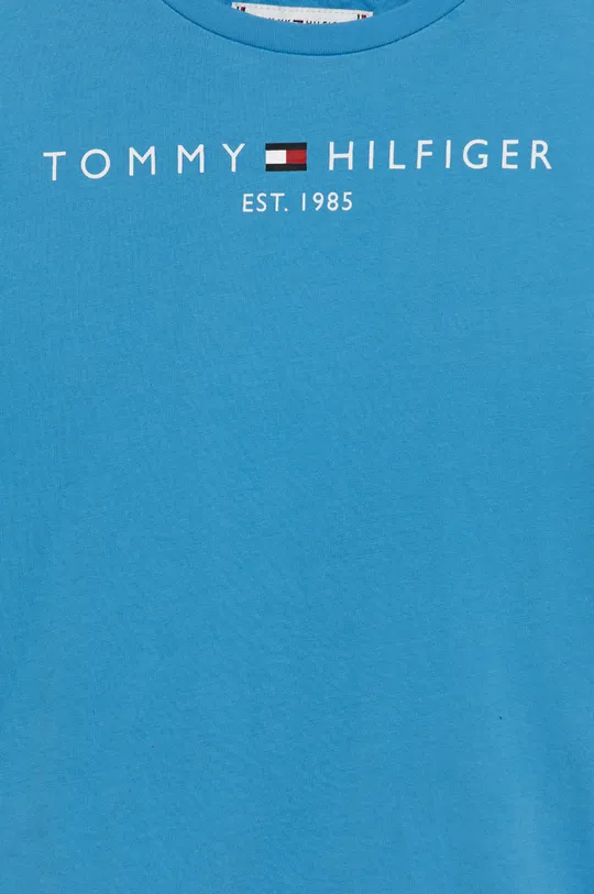 Otroška bombažna kratka majica Tommy Hilfiger  100 % Bombaž
