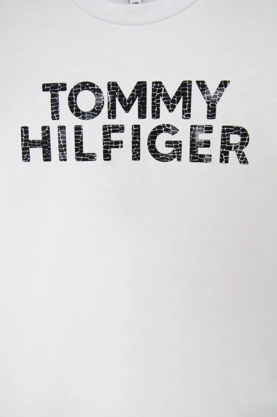 Tommy Hilfiger t-shirt dziecięcy 50 % Bawełna, 50 % Poliester