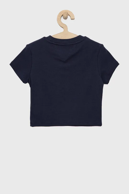 Дитяча футболка Tommy Hilfiger темно-синій