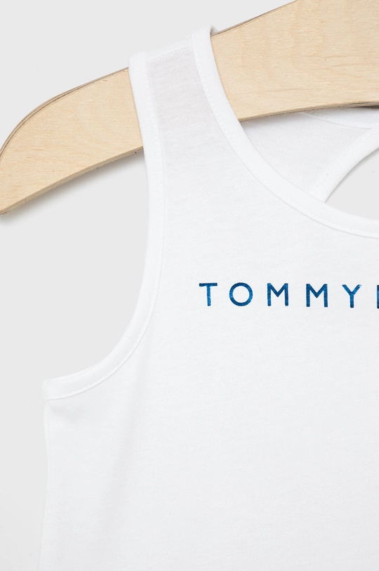 Tommy Hilfiger top dziecięcy biały