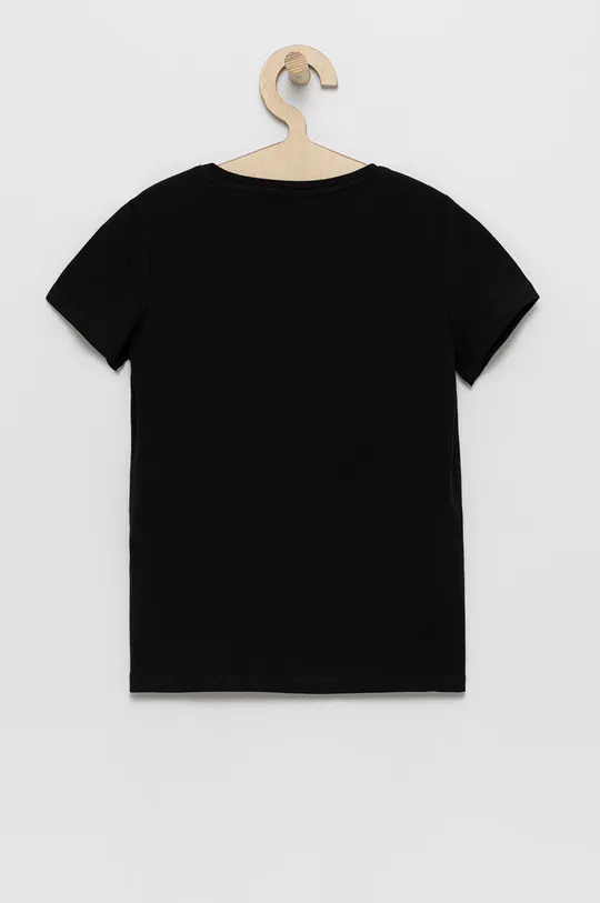 Παιδικό μπλουζάκι Guess μαύρο
