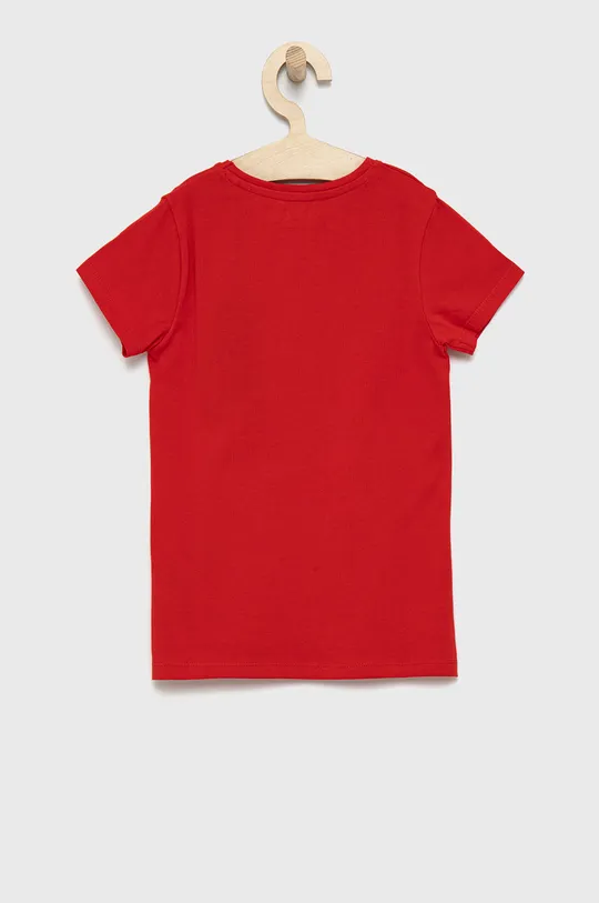 Guess T-shirt dziecięcy czerwony