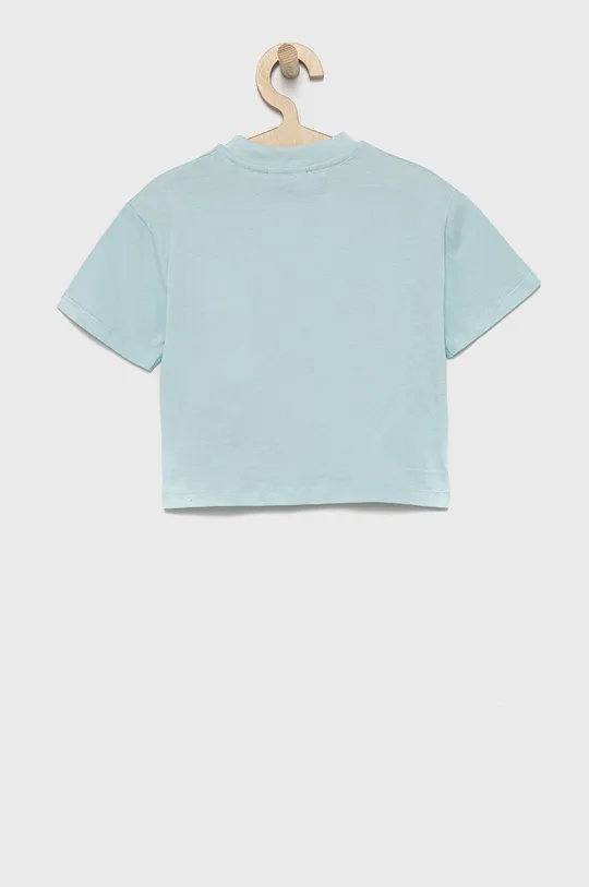 Dětské bavlněné tričko Guess světle modrá