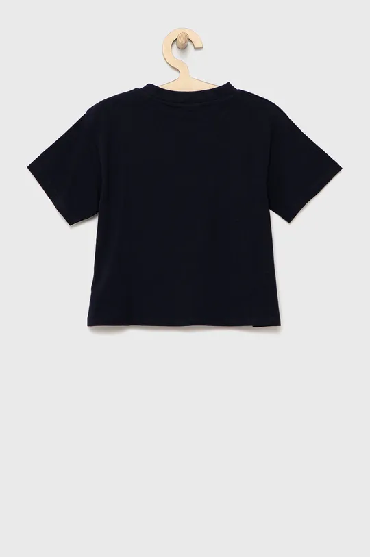 Guess - Παιδικό βαμβακερό μπλουζάκι σκούρο μπλε