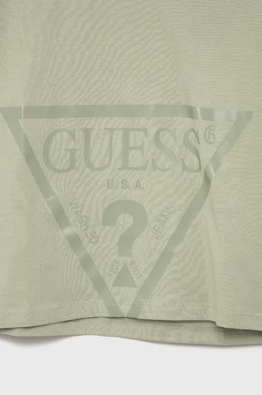 Detské bavlnené tričko Guess  100% Bavlna