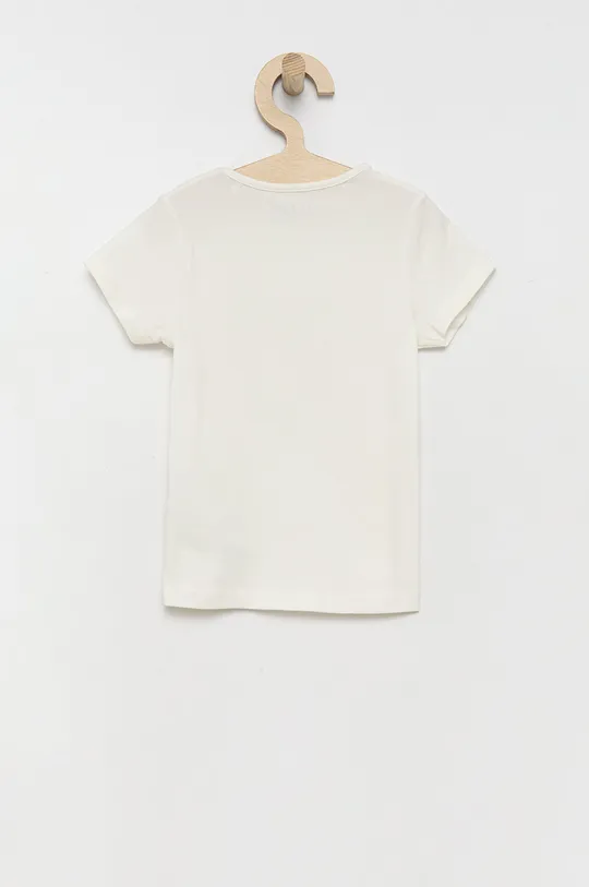 Guess - T-shirt bawełniany dziecięcy biały