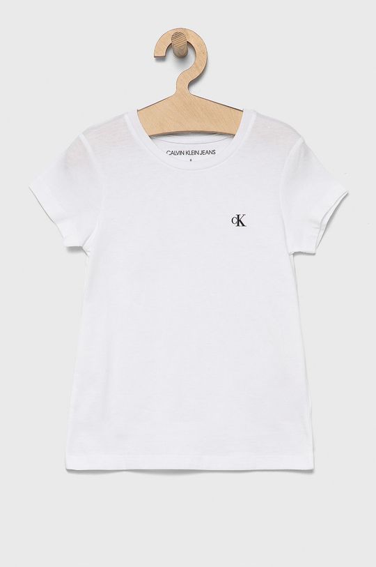 Calvin Klein Jeans T-shirt bawełniany dziecięcy (2-pack) IG0IG01258.PPYY 100 % Bawełna